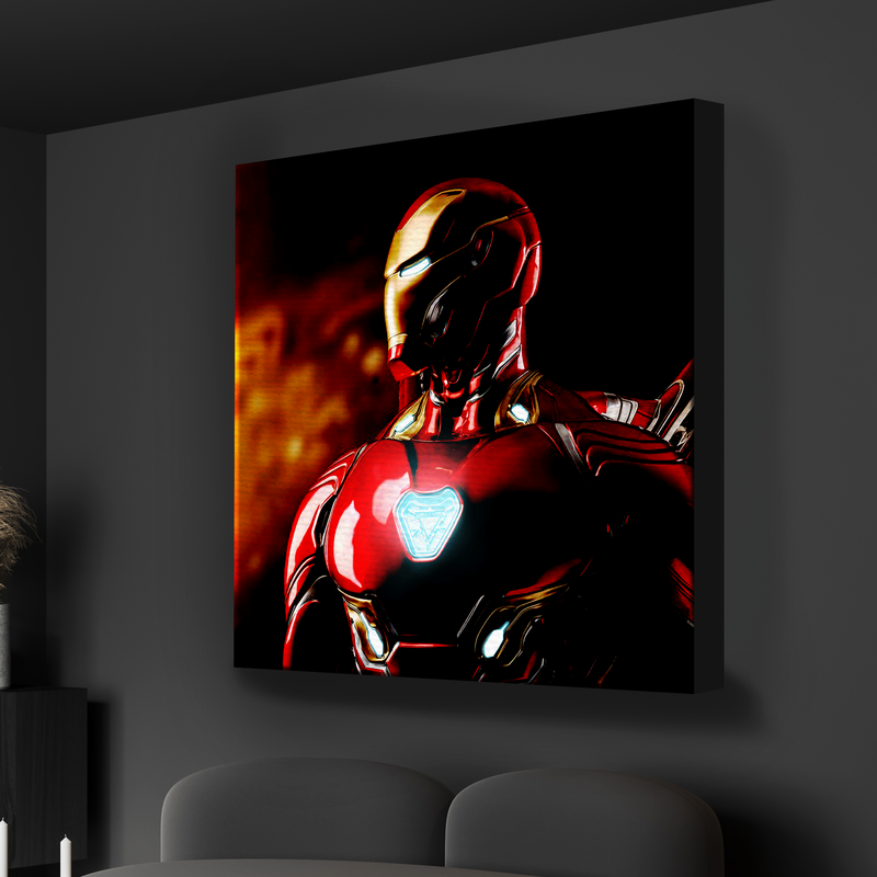 IRON MAN WALL CANVAS DECOR
