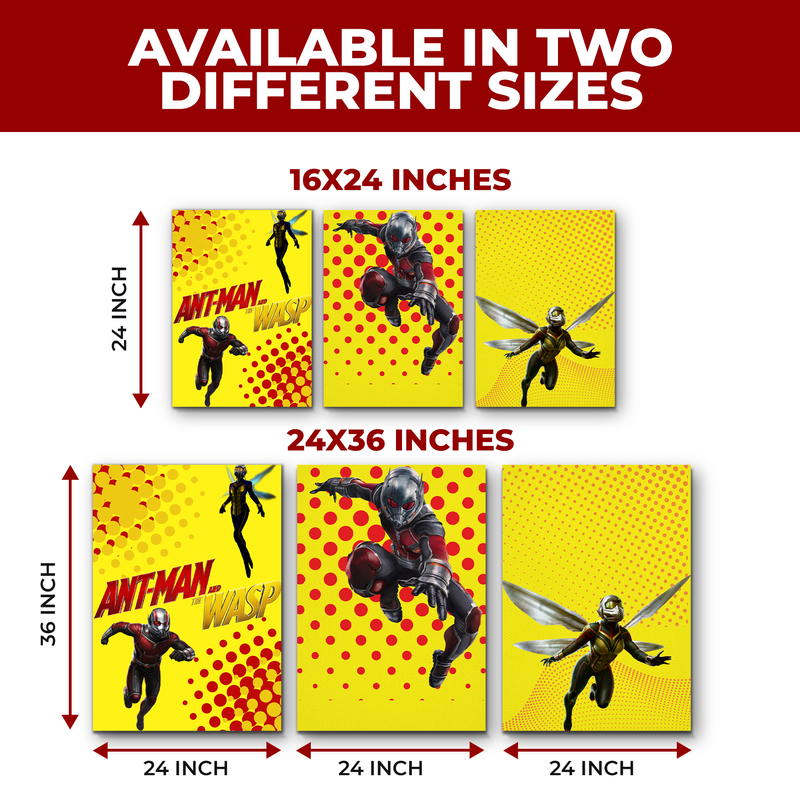 ANT-MAN & THE WASP CANVAS DECOR