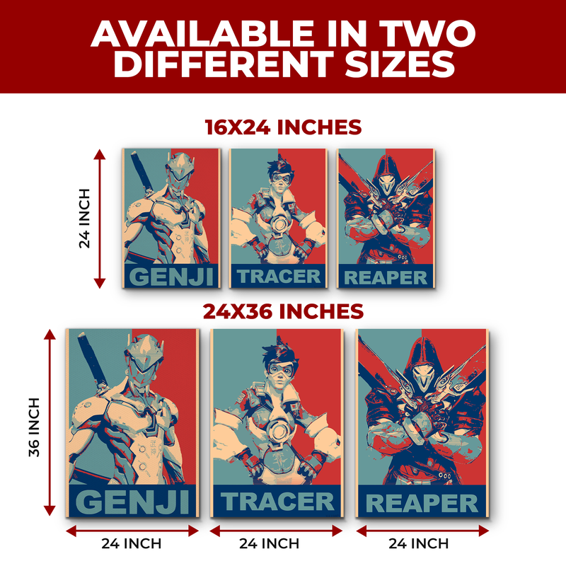 OVERWATCH CANVAS DECOR