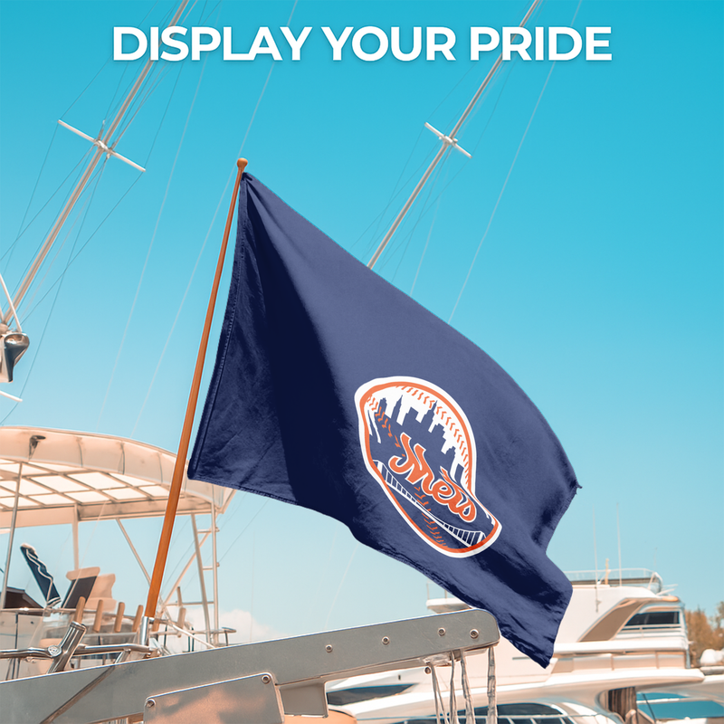 NEW YORK METS FLAG