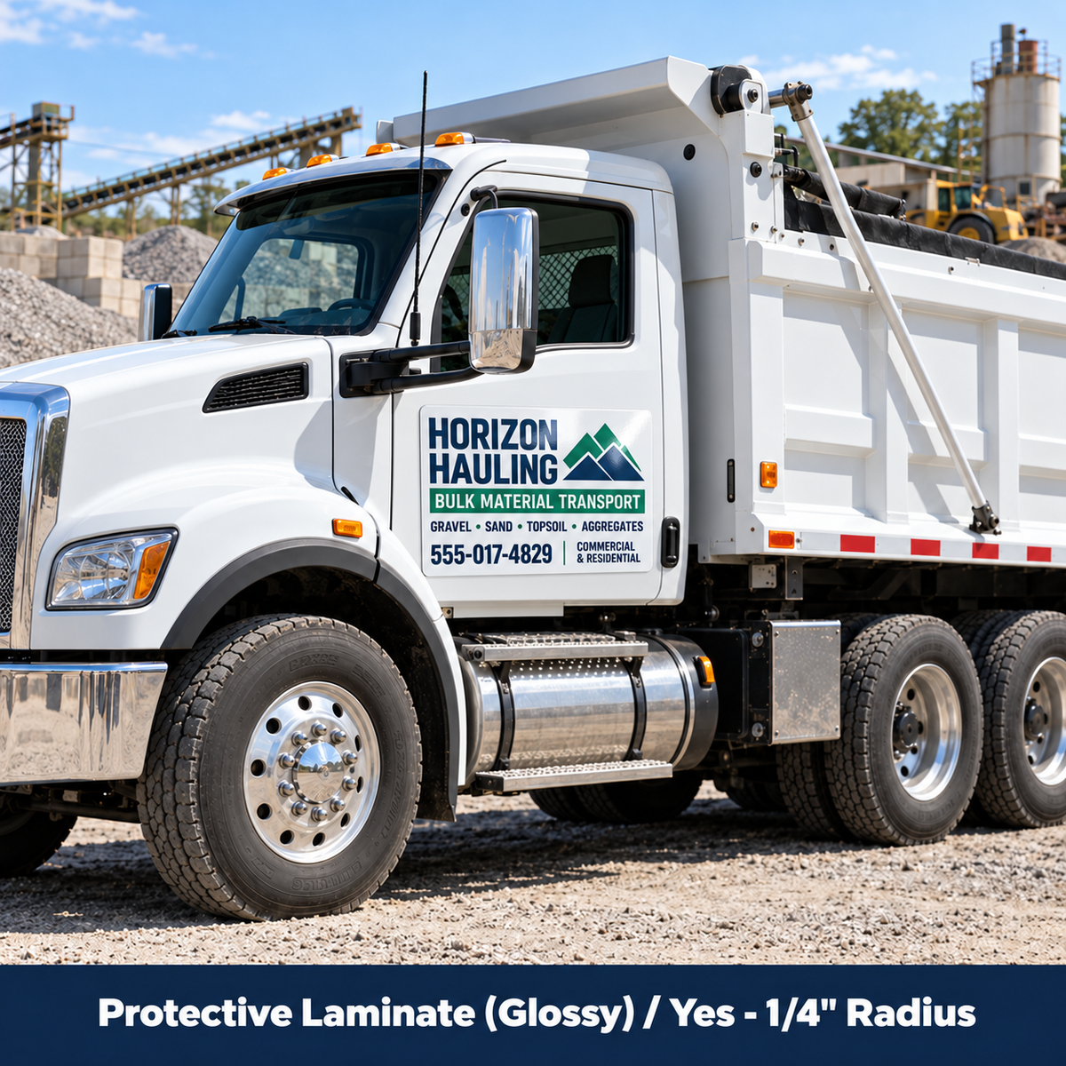 Custom Magnetic Signs for Trucks
