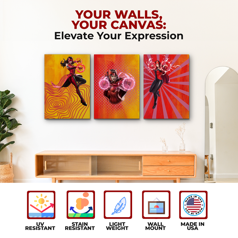SCARLET WITCH CANVAS DECOR