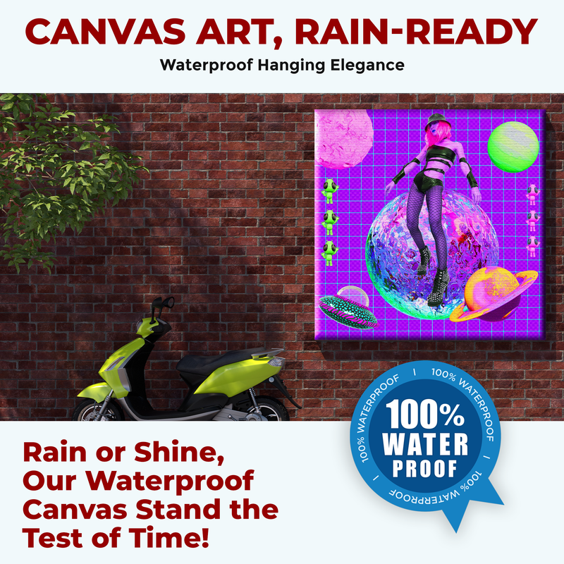 SPACE TRAVELLER DECOR CANVAS