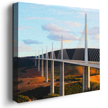 MILLAU VIADUCT BRIDGE PARIS CANVAS DECOR