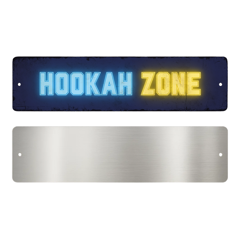 HOOKAH ZONE SIGN