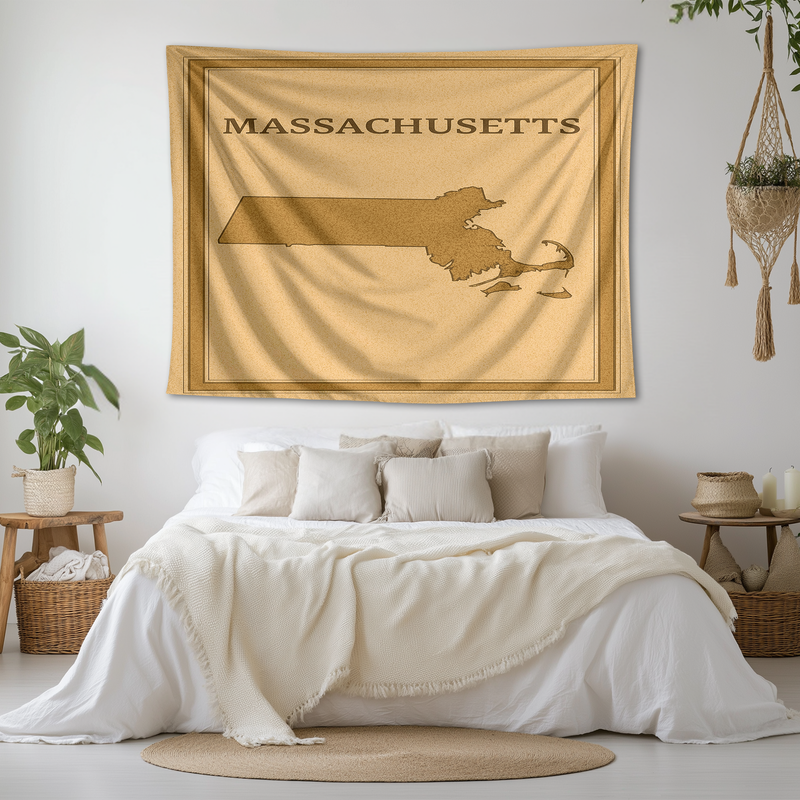 MASSACHUSETTS WALL TAPESTRY