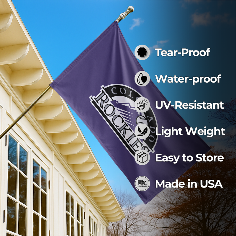COLORADO ROCKIES FLAG