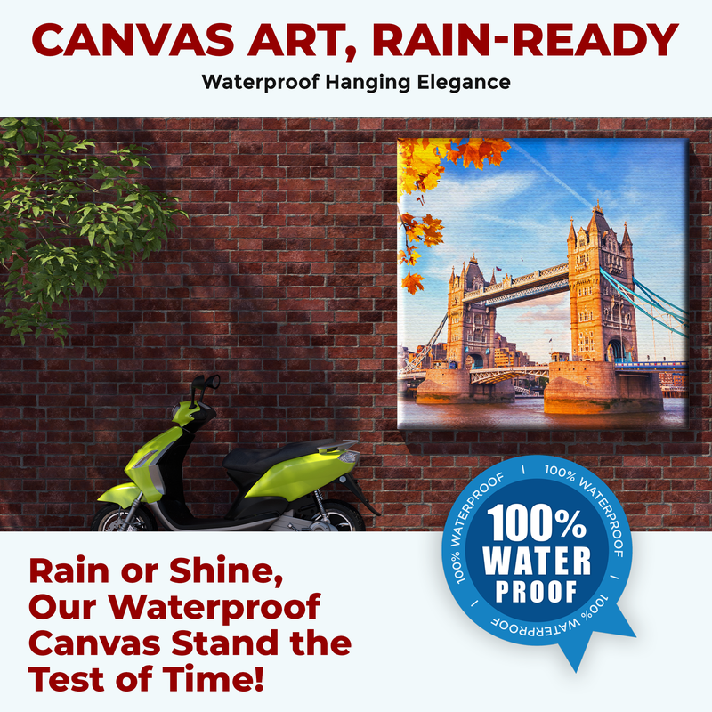 LONDON TOWER BRIDGE CANVAS DECOR