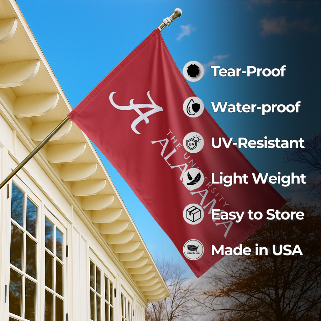 ALABAMA UNIVERSITY FLAG