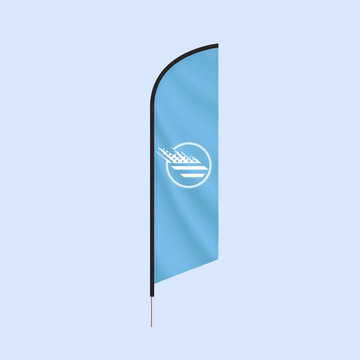 CUSTOM FEATHER FLAG