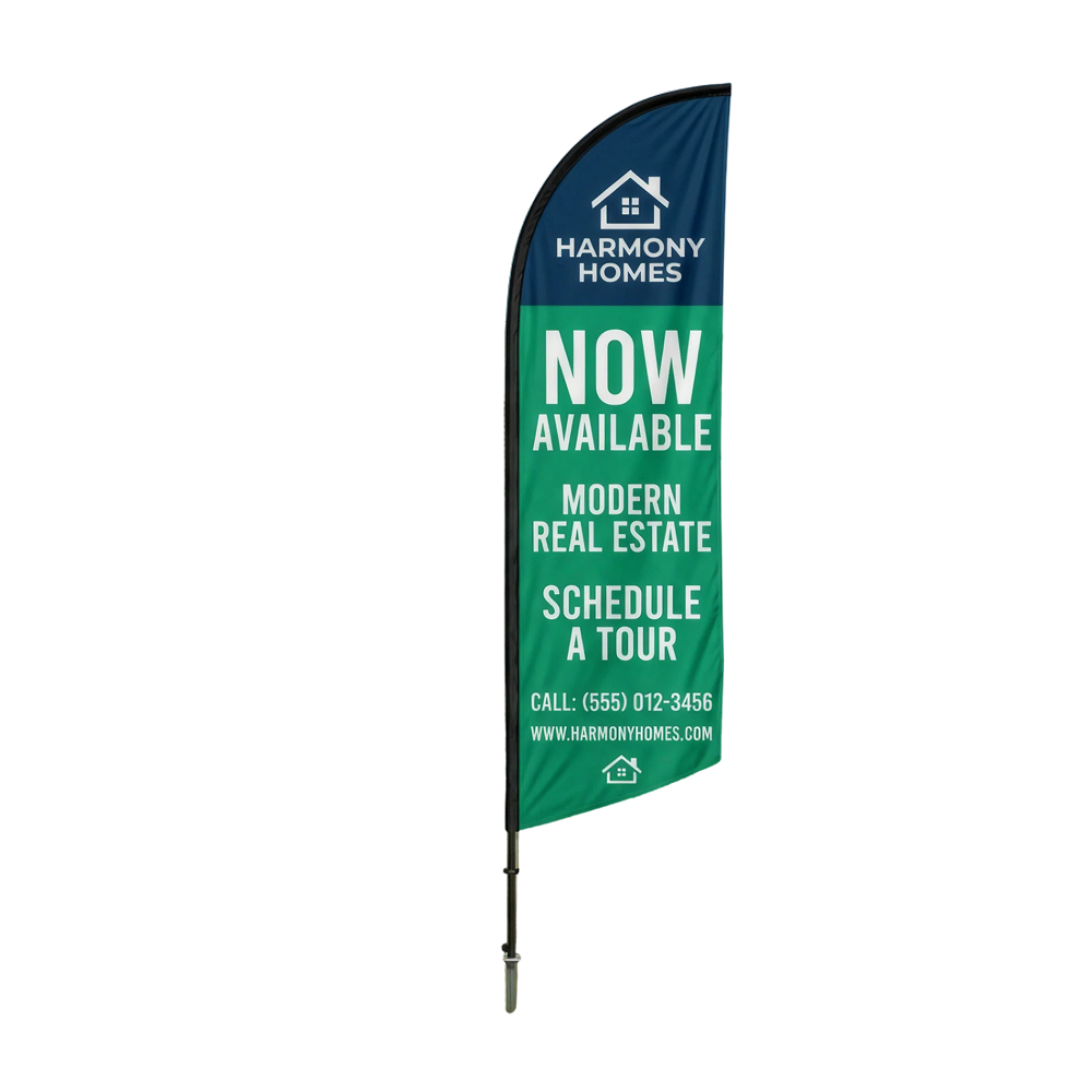 CUSTOM FEATHER FLAG