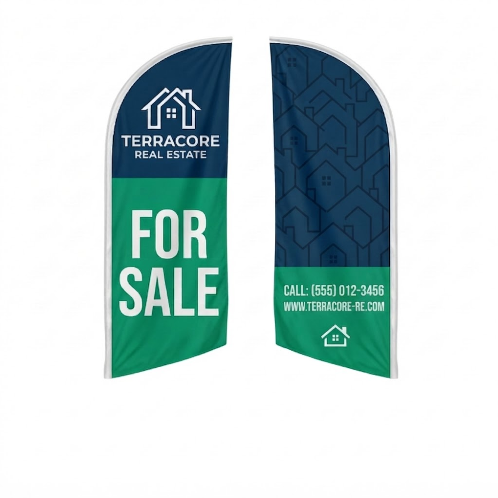 CUSTOM FEATHER FLAG