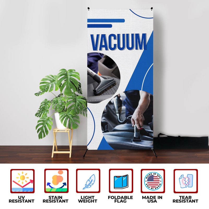 VACUUM SERVICE X-BANNER