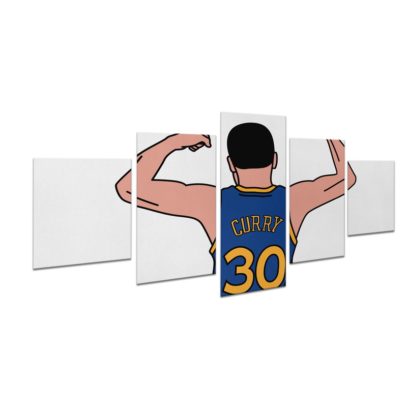 STEPHEN CURRY COMIC STYLE DECOR CANVAS