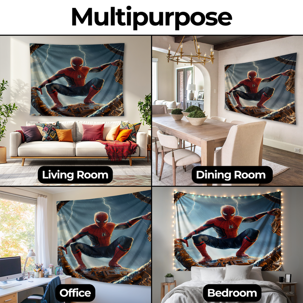 SPIDER-VERSE DIMENSIONS WALL TAPESTRY