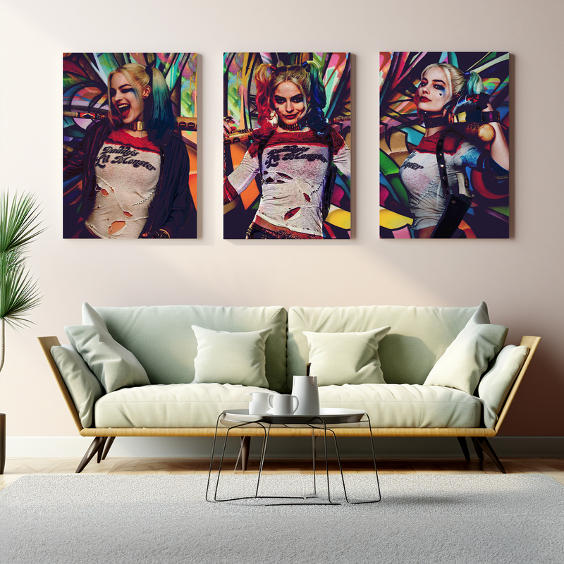 HARLEY QUINN WALL CANVAS