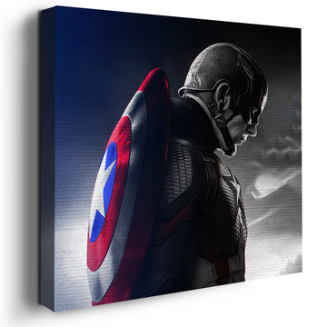 CAPTAIN AMERICA WALL CANVAS DECOR