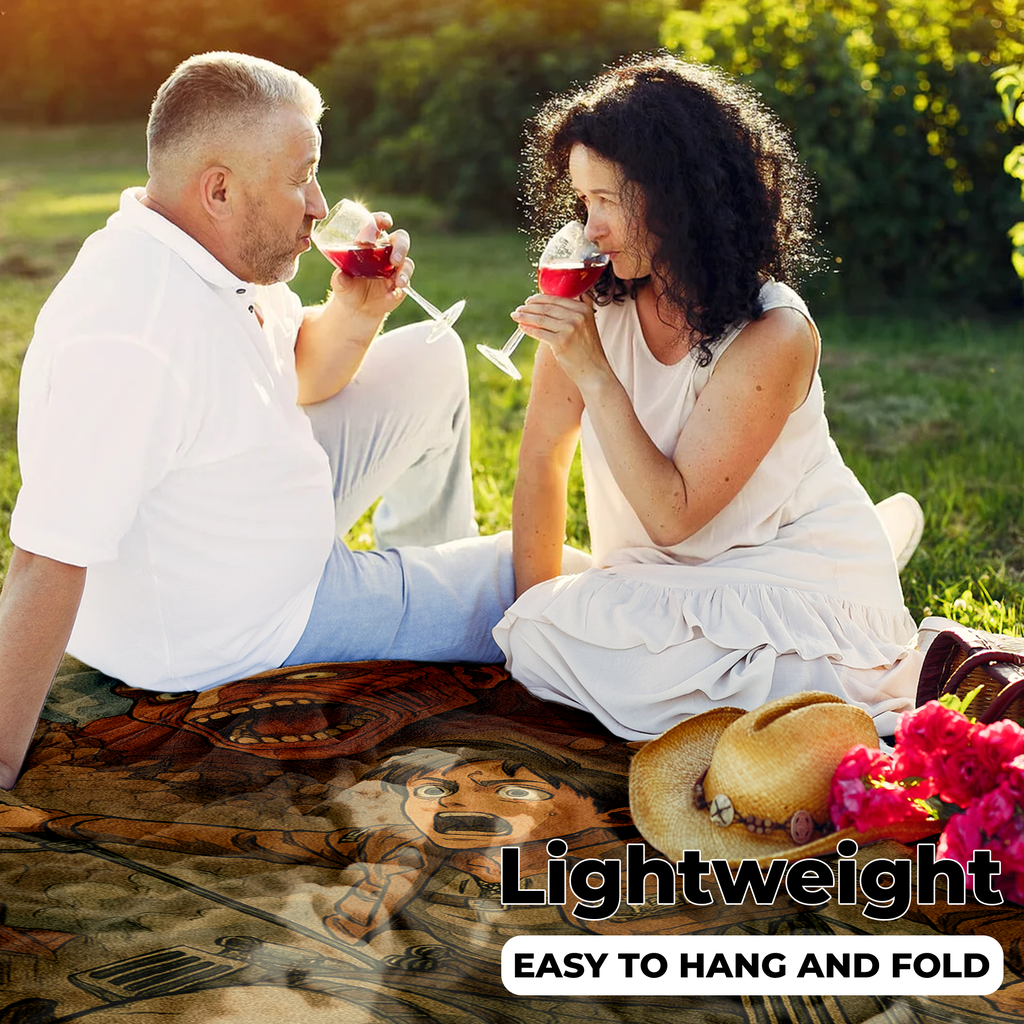 ATTACK ON TITAN: WALL BREACH WALL TAPESTRY