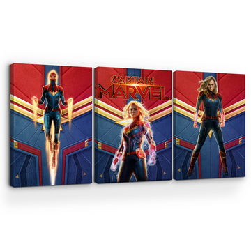 CAPTAIN MARVEL CANVAS DECOR
