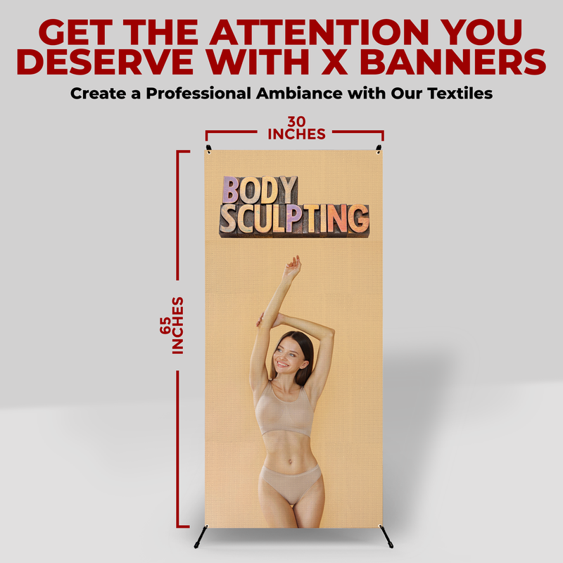 BODY SCULPTING X-BANNER