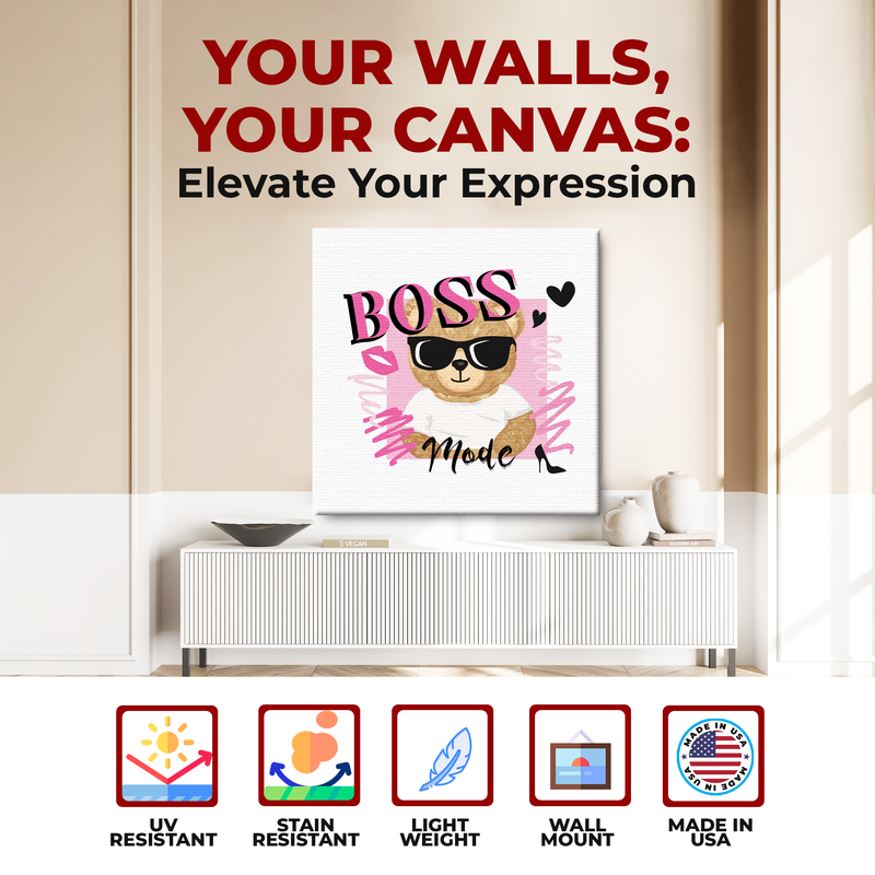 BOSS MODE DECOR CANVAS
