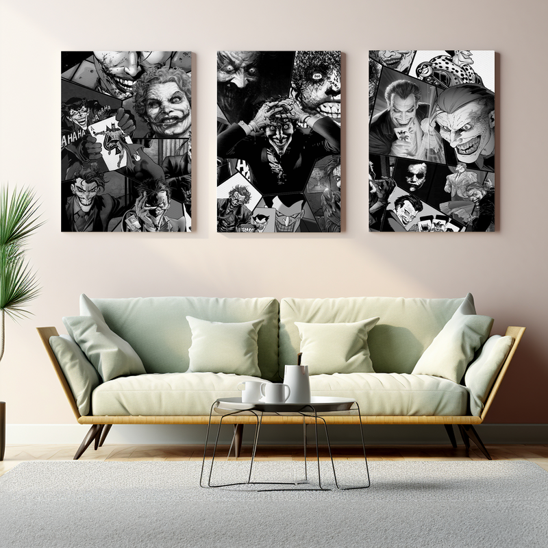 JOKER DOMINATES WALL CANVAS