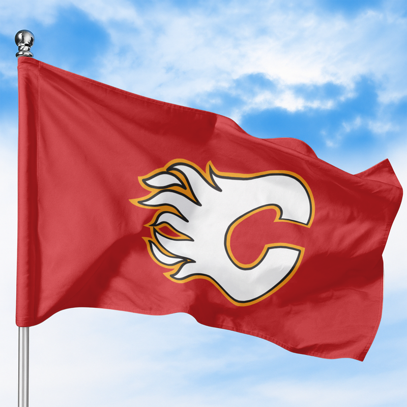 CALGARY FLAMES FLAG