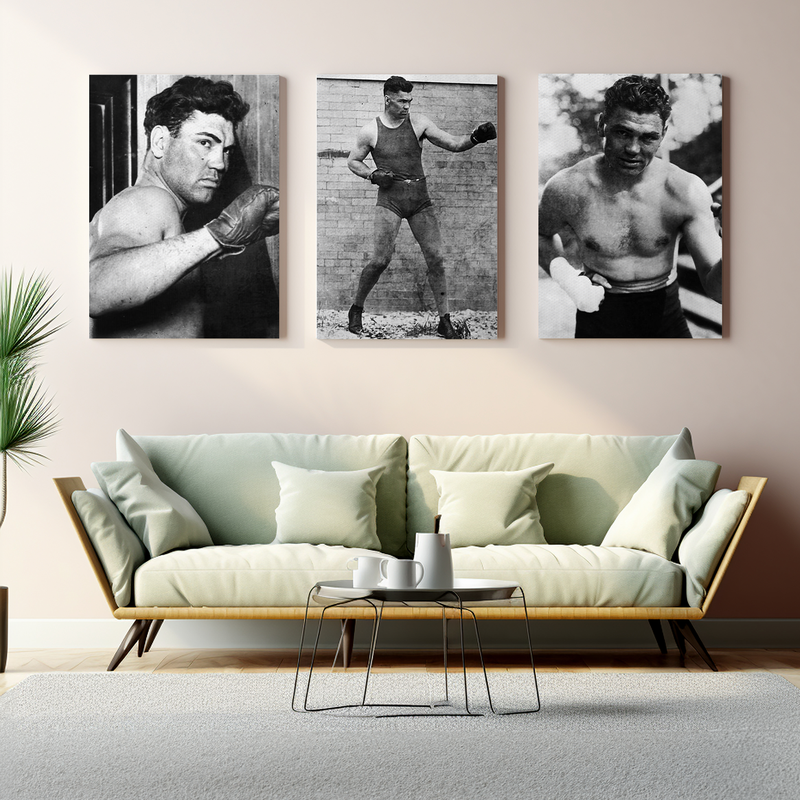 JACK DEMPSEY WALL CANVAS