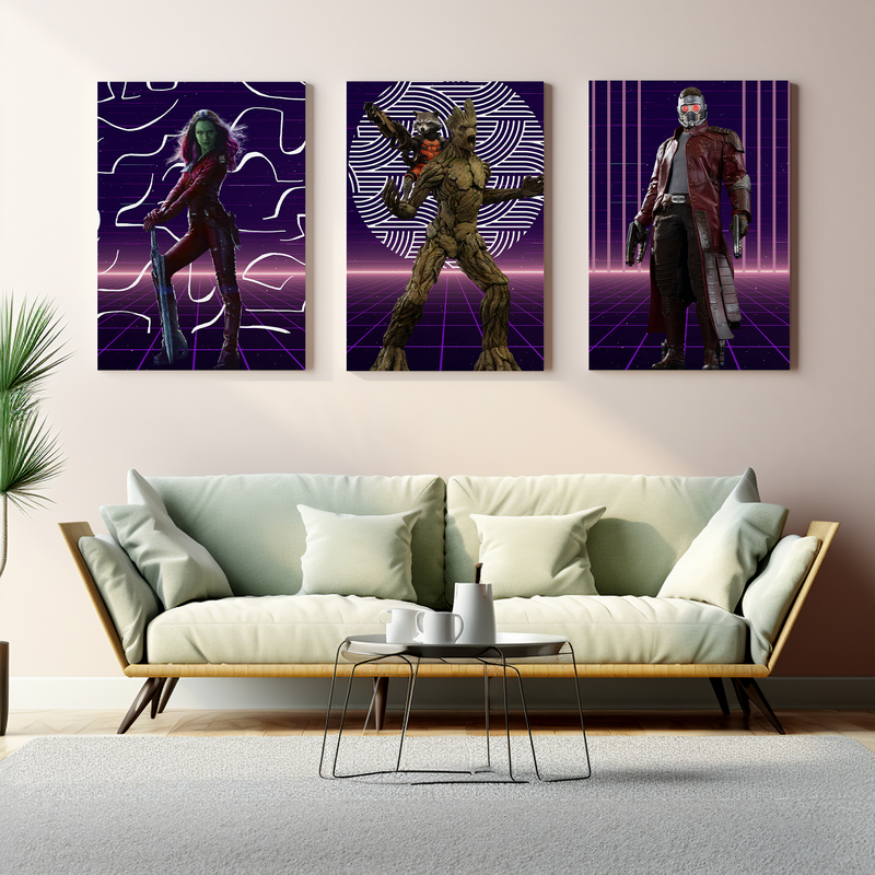 GUARDIANS OF GALAXY CANVAS DECOR