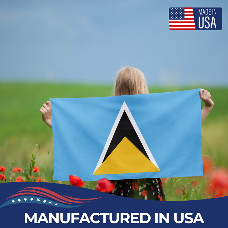 SAINT LUCIA FLAG