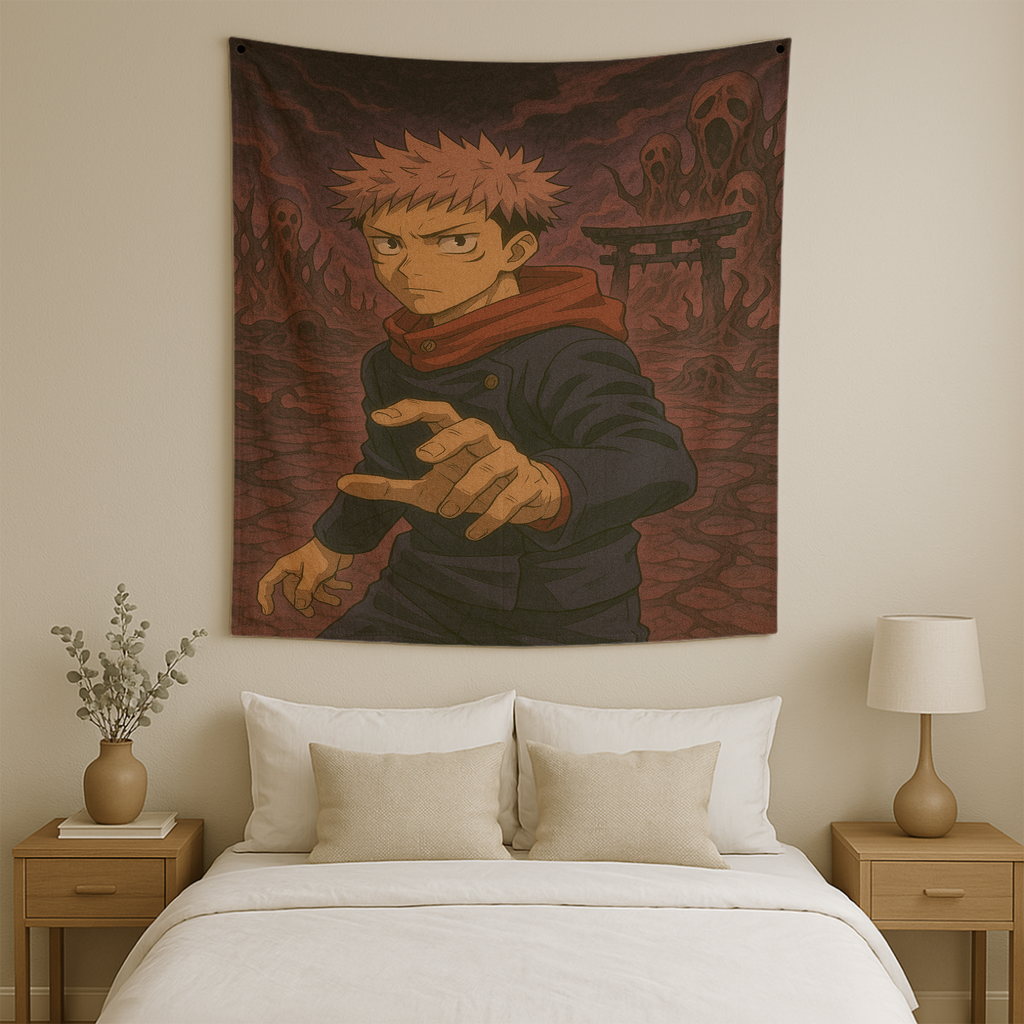 JUJUTSU KAISEN: CURSED REALM WALL TAPESTRY