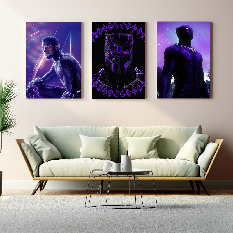 BLACK PANTHER CANVAS DECOR