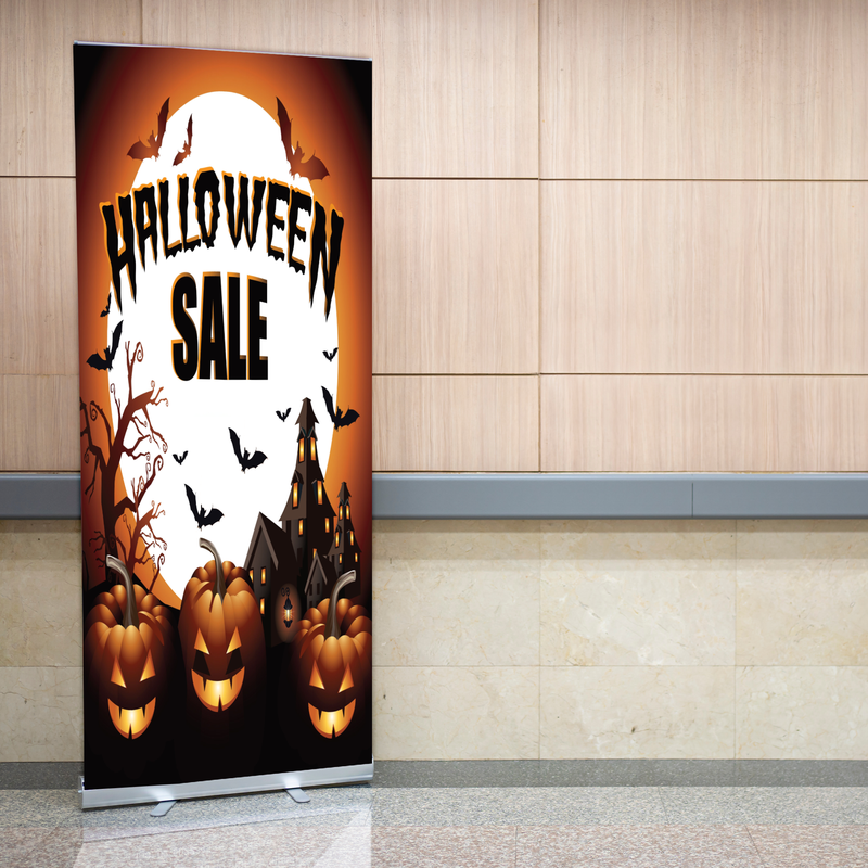 HALLOWEEN SALE BANNER RETRACTABLE