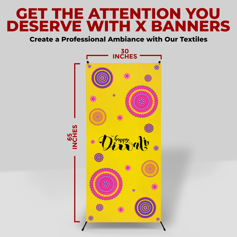 HAPPY DIWALI X-BANNER