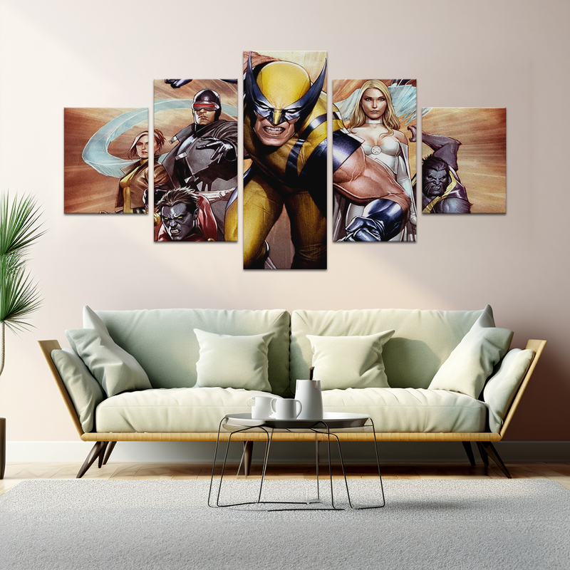WOLVERINE & X-MEN WALL CANVAS