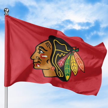 CHICAGO BLACKHAWKS FLAG