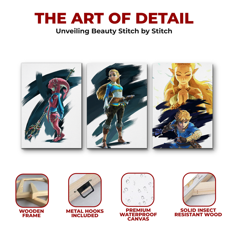 ZELDA CANVAS DECOR
