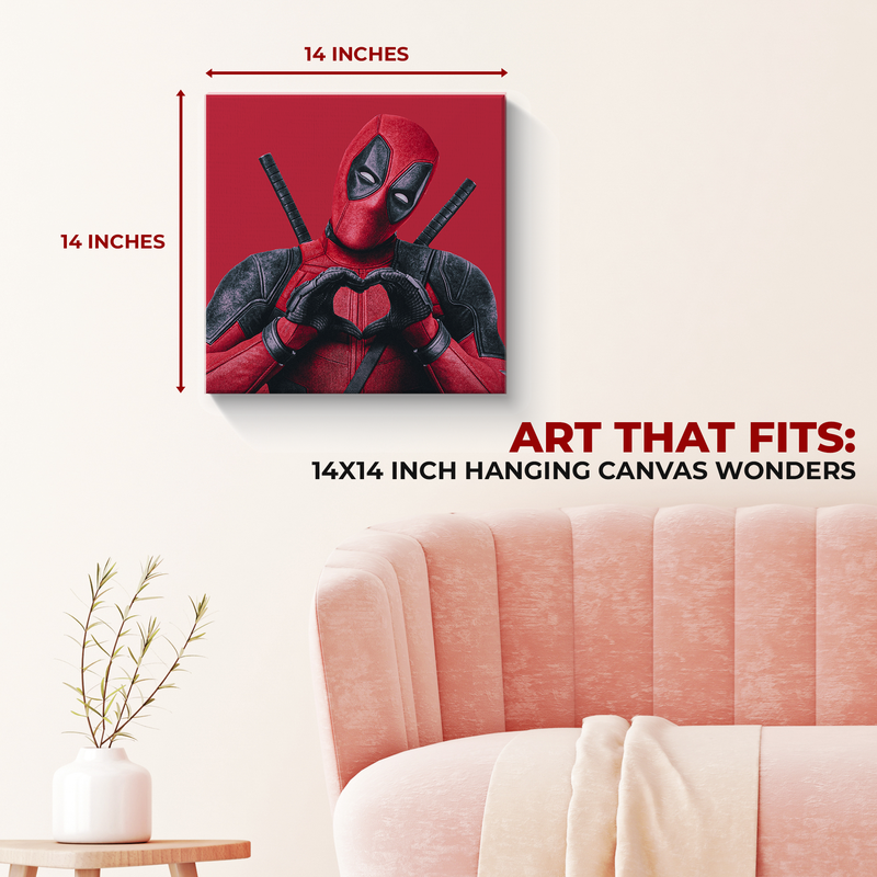 DEADPOOL WALL CANVAS DECOR
