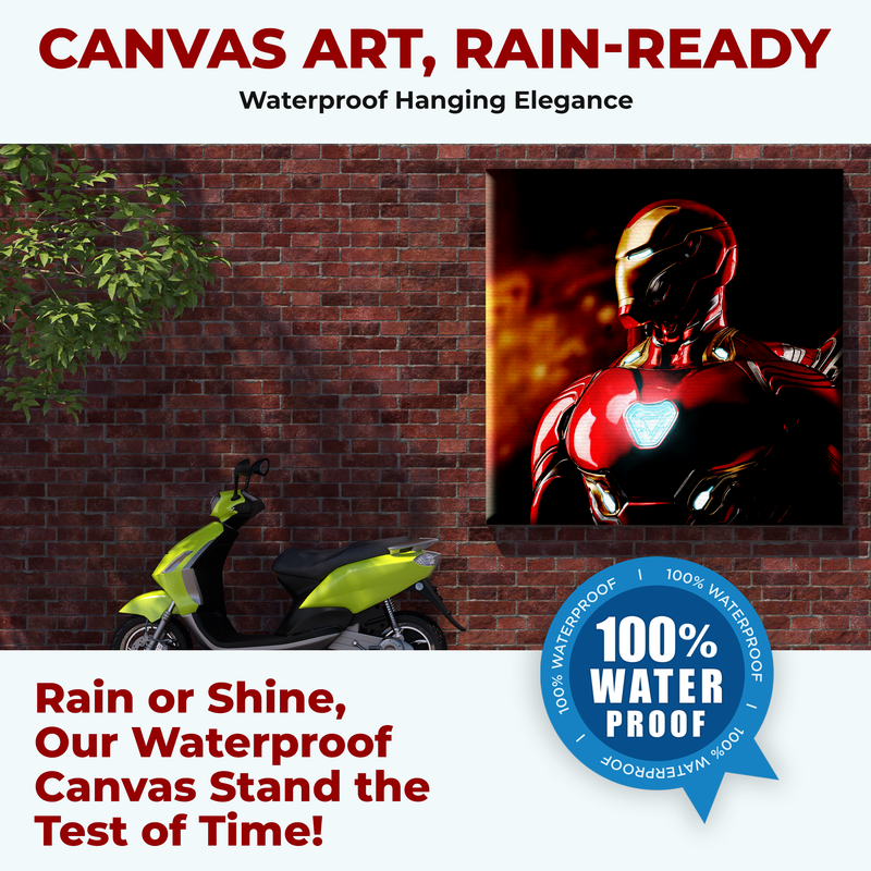 IRON MAN WALL CANVAS DECOR