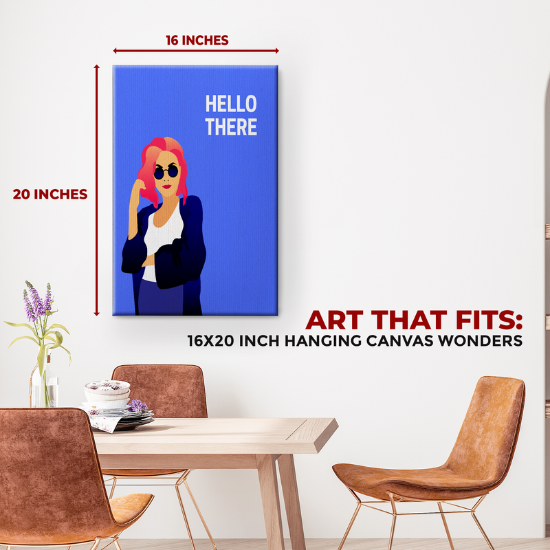 HELLO THERE DECOR CANVAS
