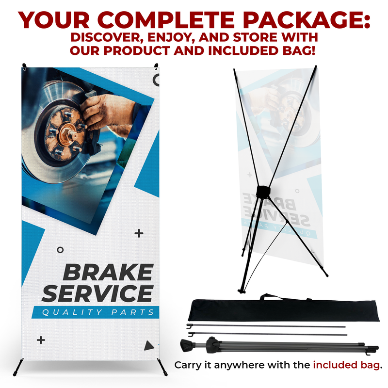 BREAK SERVICE X-BANNER
