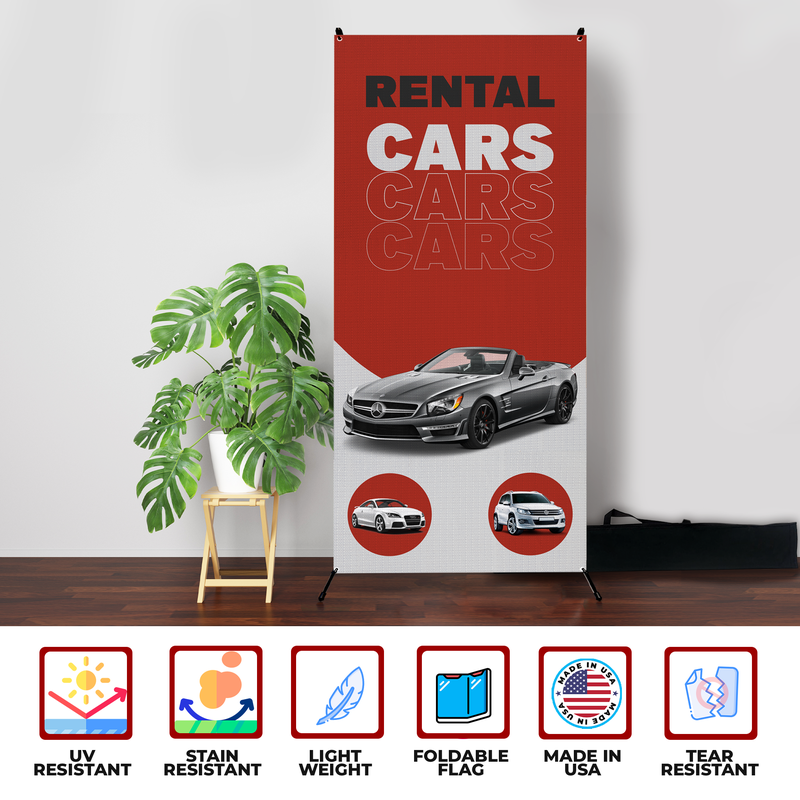 RENTAL CARS X-BANNER