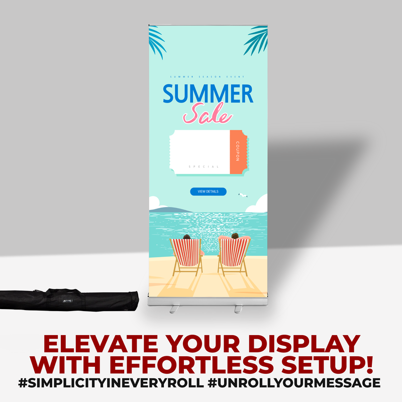 SUMMER SALE BANNER RETRACTABLE