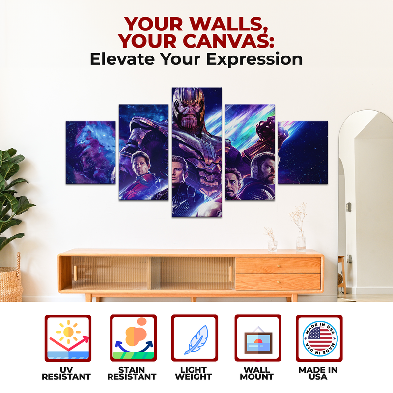 AVENGERS WALL CANVAS