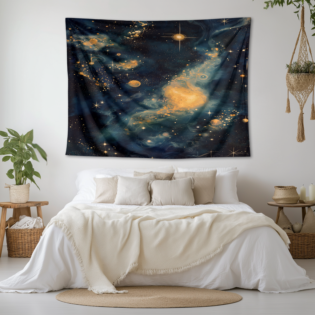 COSMIC INFINITY WALL TAPESTRY
