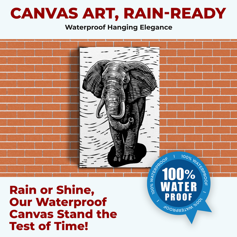ELEPHANT CANVAS DECOR