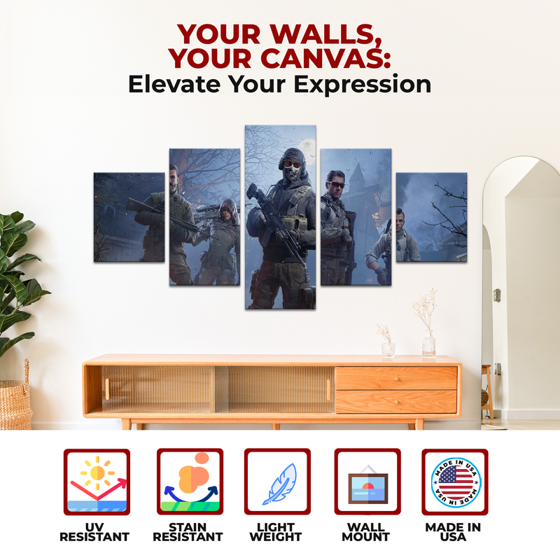 CALL OF DUTY WALL CANVAS