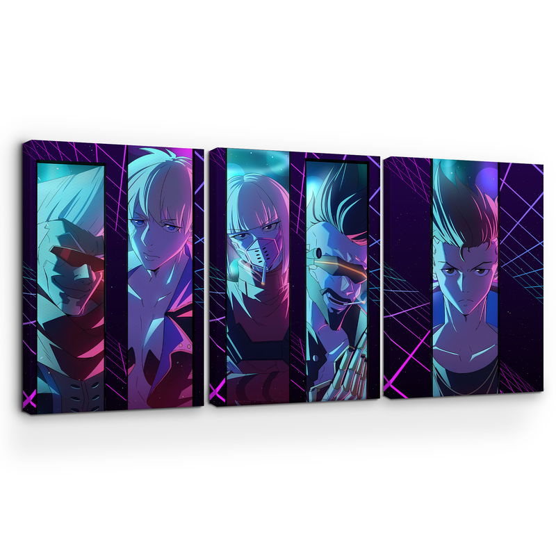 CYBERPUNK CANVAS DECOR