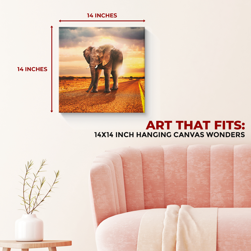 ELEPHANT DECOR CANVAS