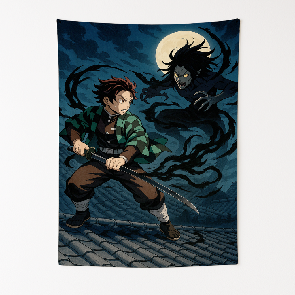 DEMON SLAYER: SHADOW BATTLE WALL TAPESTRY